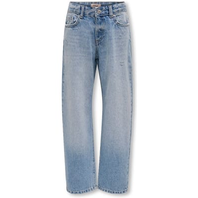 KIDS ONLY Wide-leg jeans KOGELLA Mid waist Straight fit Jeans