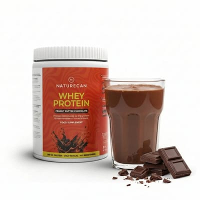 Naturecan Whey Protein Poeder - Chocolade-pindakaas - 1000 g - 22 g Eiwit per Portie