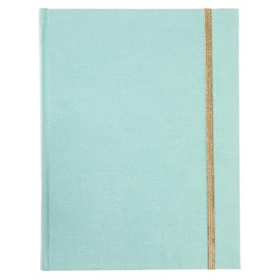 Hard Journal Blue Suede Notitieboek