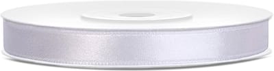3 rollen satijn lint wit 6 mm x 25 m - lint - satijn - hobby - diy - naaien - wit
