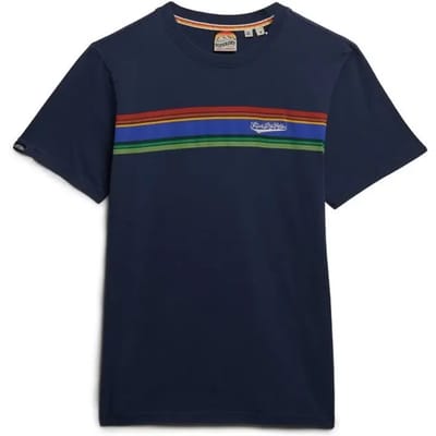 Superdry - Outdoor Stripe Logo Relaxed T-shirt - Heren - T-shirts
