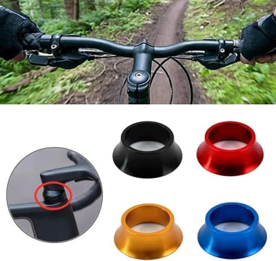 Fietsstuur Afstandhouders - Stuur Riser - Rijcomfort Verbeteren - Aluminiumlegering - 28.6 mm Vork - Blauw