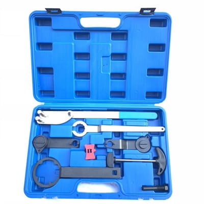 NAVOBIZ Motorverstelgereedschap - Distributie gereedschap - Motor reparatieset - EA211 motoren - 7-delige set - Blauwe koffer