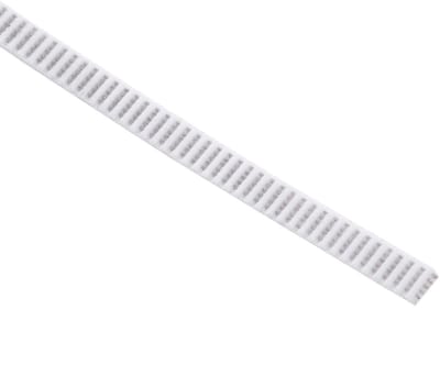 Dailygoods- Tandriem 10M - Open Einde - Antislip - Stalen Kern - PU - 6mm Breedte - Versterkingskabels - Aandrijfriem