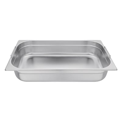 Vogue RVS GN 1/1 bak met handvatten 10cm