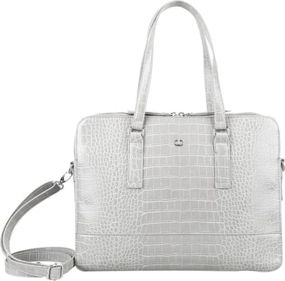 GERRY WEBER met laptopvak Feel Lucky Business Shopper Grey Lichtgrijs