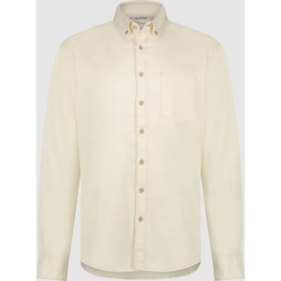 Circle of Trust Laurens Shirt Ls Mist Maat: XS | Casual Overhemden Outlet | Heren | Beige
