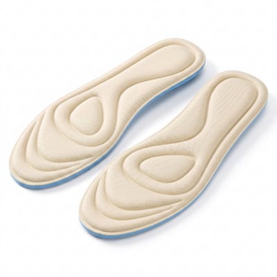 Comfortabele Inlegzool - Memory Foam - Maat 36 - Verknipbaar - Op Maat Te Maken - 1 Paar - Steunzool - Ademend - Dempend - Unisex - Sneakers - Werkschoenen - Laarzen - DELAGO
