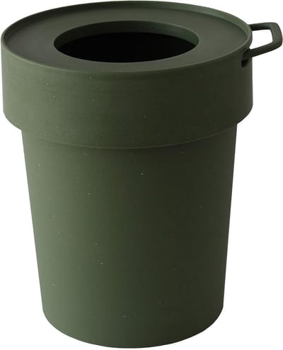 Kleine Donkergroene Afvalemmer 5 Liter voor Thuis of Kantoor