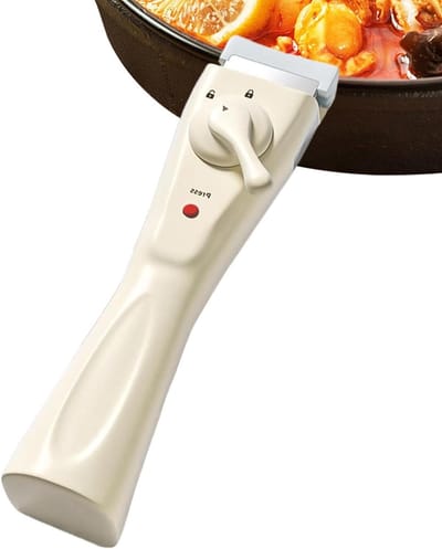 Afneembare Pannengreep - Universele Greep Hittebestendige Handgreep - Veilig Koken - Drukknop Ontgrendeling - Past op 2-5mm dikte - Zwart