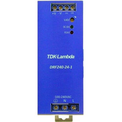 TDK-Lambda DRF120-24-1/HL DIN-rail netvoeding 24 V/DC 120 W Aantal uitgangen:1 x Inhoud 1 stuk(s)