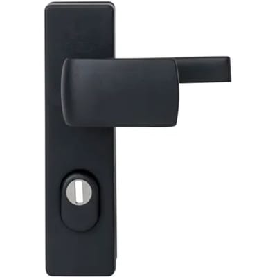 Nemef Veiligheidsbeslag 3405-ii - Aluminium Zwart - Skg*** Kerntrekbeveiliging - Pc55mm