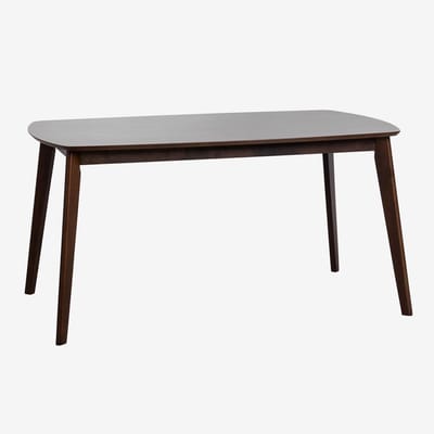 Houten Eettafel - Eetkamertafel Rechthoekig - Gezellig Tafelen - Massief Hout - 150x90 cm - Natuurlijk Hout
