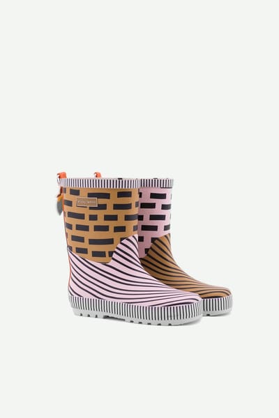 Sticky Lemon - regenlaarzen - speciale editie - panache goud + mendl's roze + koninklijk oranje