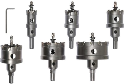 Yato - Set TCT Gatzaag - Metaal - 6 stuks - Carbide Tanden