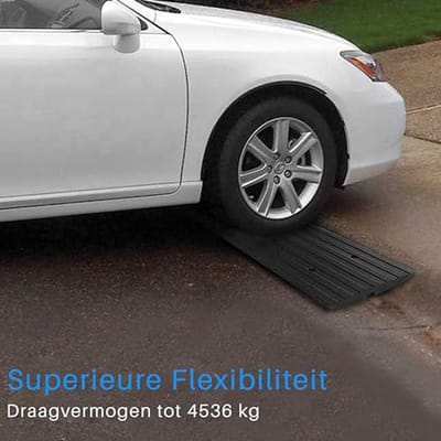 Zware Rubberen Drempeloprit van 122 cm voor Voertuigen - Toegang voor Rolstoelen en Meer