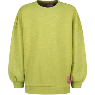 Meisjes Sweater Icon melange round neck