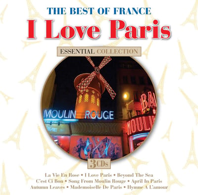 Various Artists - The Best Of France: I Love Paris (3 CD)