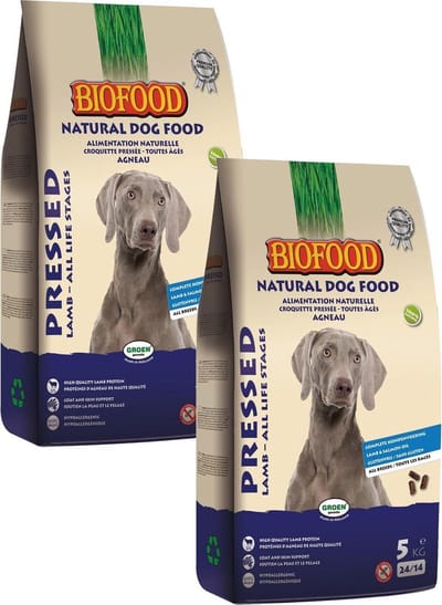 Bf Geperst Lam&Rijst - Hondenvoer - 2 x 5 kg