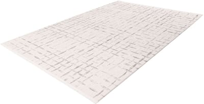 Pierre Cardin Vloerkleed - Tapijt - Modern - Zilver Wit - Hoogwaardig Acryl - Elegant en Onderhoudsvriendelijk