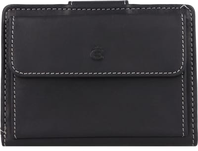 Esquire Dallas Portemonnee RFID Leer 12,5 cm - Jongens - Horizontaal - schwarz