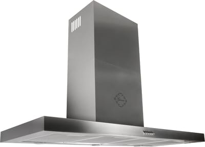 GURARI Wandafzuigkap GCH F 118 12 IS N+Koolfilter, Afzuigkap 120 cm, 1000m³/h, 3 niveaus, roestvrij staal