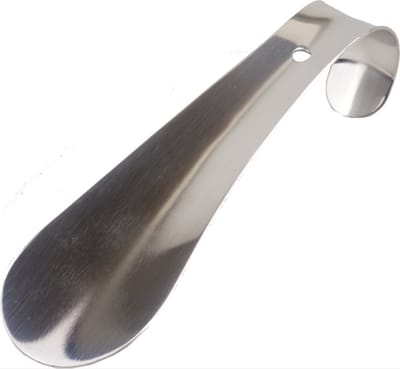 CHPN - Schoenlepel - Kleine schoenlepel - Schoenhulpje - Schoenen aantrekken - 15CM - Metaal - Schoentrekker - Shoehorn