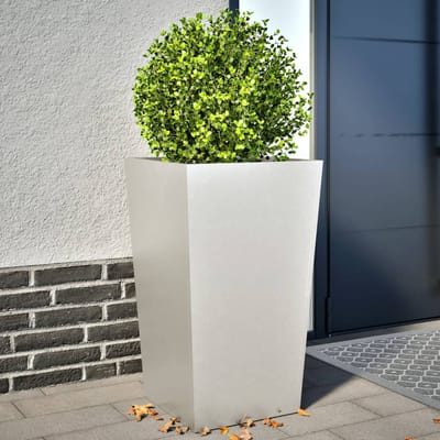 vidaXL - Plantenbakken - 2 - st - 45x45x75 - cm - roestvrij - staal