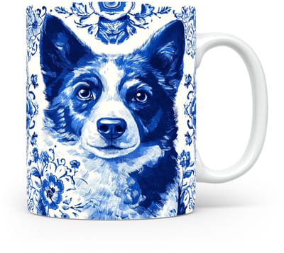 Mok IJslandse herdershond Beker voor koffie of tas voor thee, cadeau voor dierenliefhebbers, moeder, vader, collega, vriend, vriendin, kantoor, opa, oma, hond, kerst, sinterklaas, verjaardag
