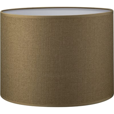 Home Sweet Home Lampenkap Canvas cilinder - van stof - olijf - Moderne stoffen Lampenkap - 25/25/19cm - E27 lamphouder - voor wandlamp, tafellamp