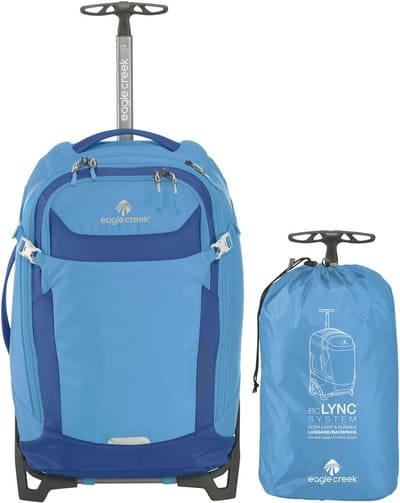 Draagtas Systeem - Reistas Rugzak - Reizen Organiseren - Ultra Veelzijdig Licht - 22 inch - Zwart