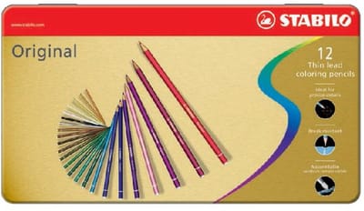 Kleurpotlood stabilo 8773 original 12st assorti | 5 stuks