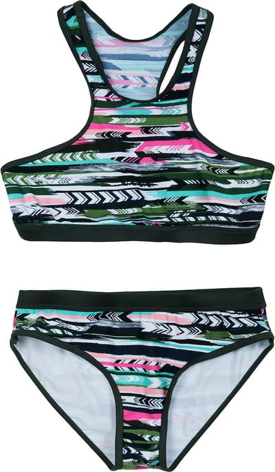 Bikini sport basic - Groene pijlen 128-134