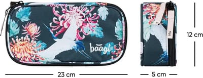 Baagl School Etui Birds