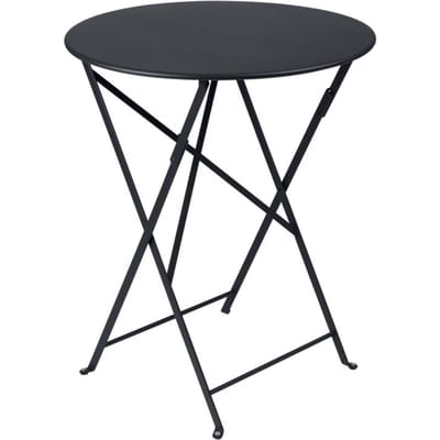 Fermob BISTRO klaptafel rond - 47 antraciet mat - Ø 60 cm