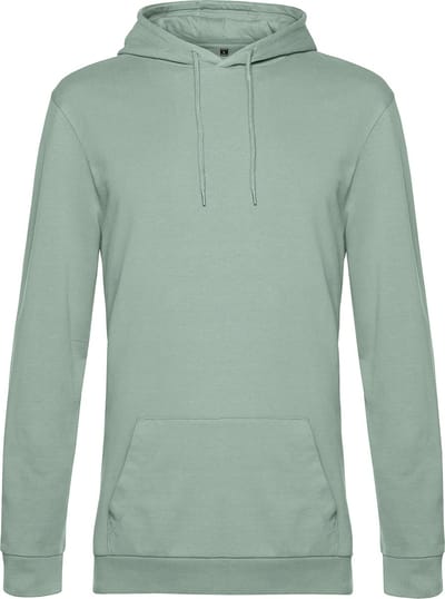 Hoodie French Terry B&C Collectie maat M Sage