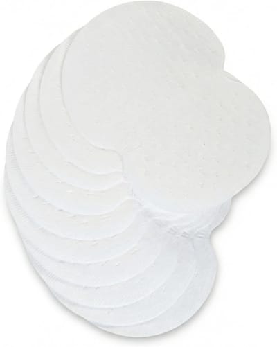 Absorberende onderarm-inzetstukken voor oksels - 100 stuks zweetpads, onzichtbaar en geurabsorberend voor dames en heren, vlekbescherming en comfort