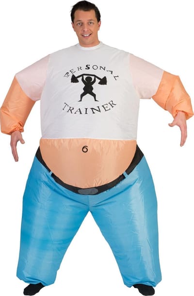 Opblaasbaar kostuum  - Verkeeldkleding -  Personal Trainer