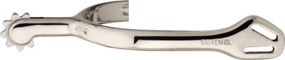Sprenger Sporen for Men German Silver highly polished 9 Point Big Rowel 40mm