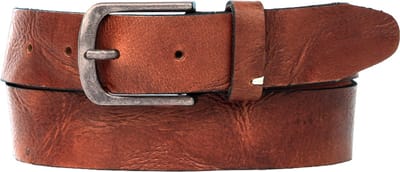 Presly & Sun Heren - Leren riem - Cognac - 115cm
