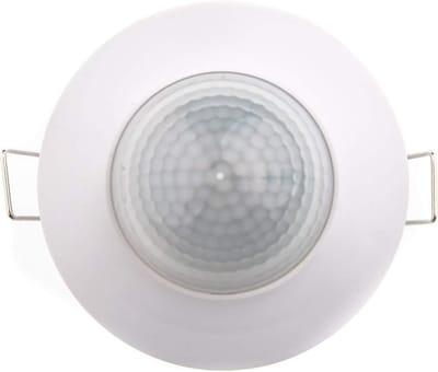 Aanwezigheidsmelder 360° met 3 sensoren voor binnen - Betrouwbare plafondbewegingsmelder voor LED