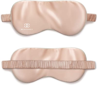 Luxe Zijden Slaapmasker voor Betere Slaap en Huidverzorging