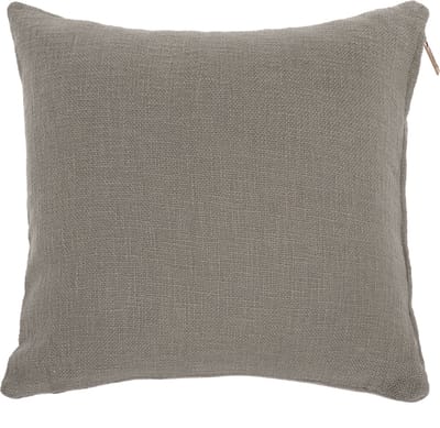 Tiseco - Kussen (gevuld) COTTON SLUB - met rits - 60x60 cm - Taupe