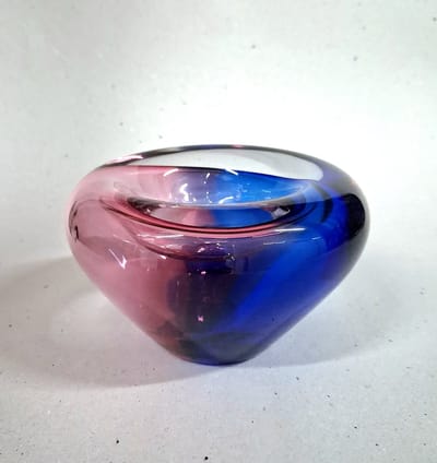 Urnencenter© Waxinelichtjeshouder - Theelichten - Waxine lichthouder - Sfeer Licht - Thee Licht Houder - Waxinelicht - Theelichtje - Urn - Blauw/Rood