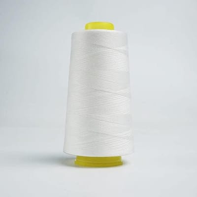 Naaigaren Set - Polyester Draad - Huis Naaien - Uitstekende Treksterkte - 3000 Meter - Wit