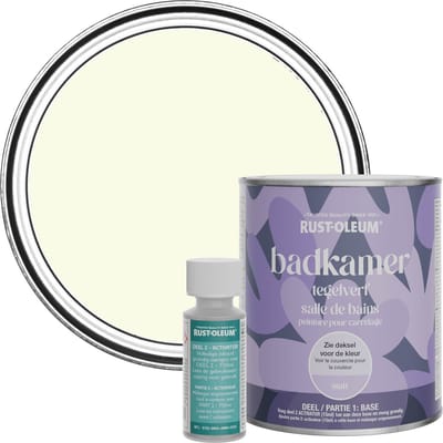Rust-Oleum Gebroken wit Badkamer Tegelverf Matt - Zandkoek 750ml