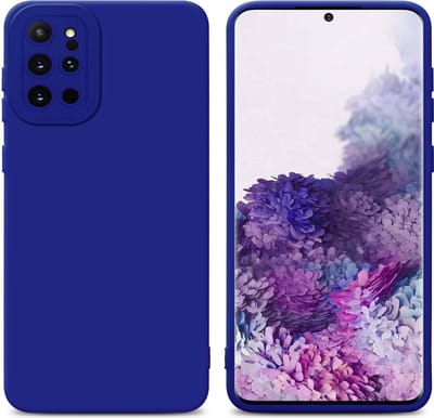 Cadorabo Hoesje geschikt voor Samsung Galaxy S20 PLUS in FLUID BLAUW - Beschermhoes gemaakt van flexibel TPU silicone Cover Fluid Case
