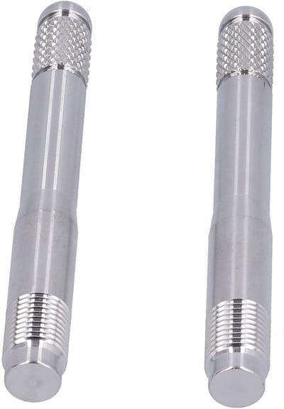Dailygoods- Wielhangerpin - 2 Stuks - Wiel Stud Alignment Pins - Wiel Montage Gids - M14 X 1.5 Draad - Roestvrij Staal Tool - Wielstud