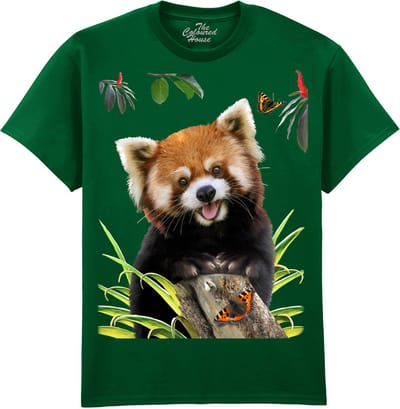 Rode Panda Lesser Red Panda The Coloured House T-shirt S