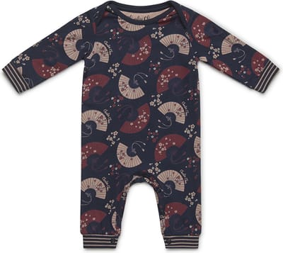 Charlie Choe Boxpak Blauw met waaiers - maat 50